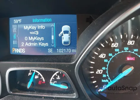 2013 Ford Escape Se из США, поврежденный, VIN 1FMCU9GX7DUC18469